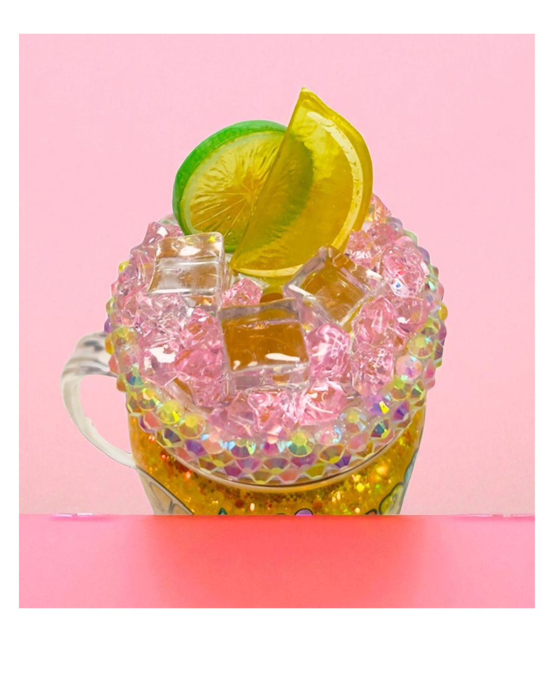 Sipping On Ice Cold Delulu Lemonade Acrylic Mason Jar 20oz