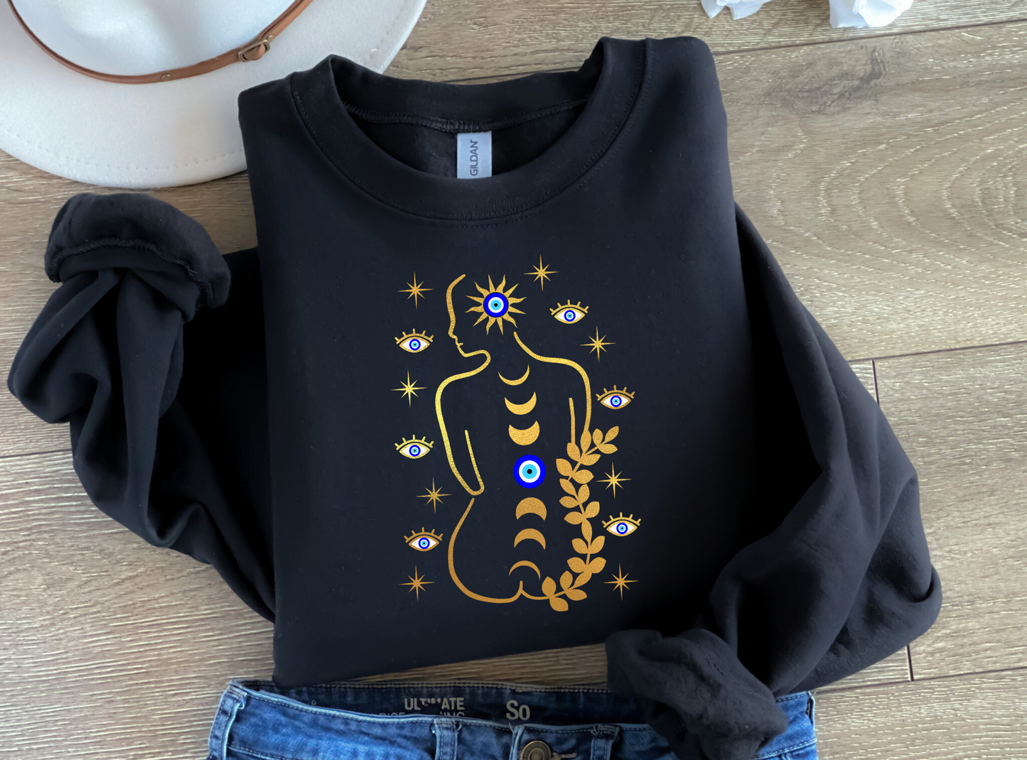 Graceful Evil Eye Sweatshirt