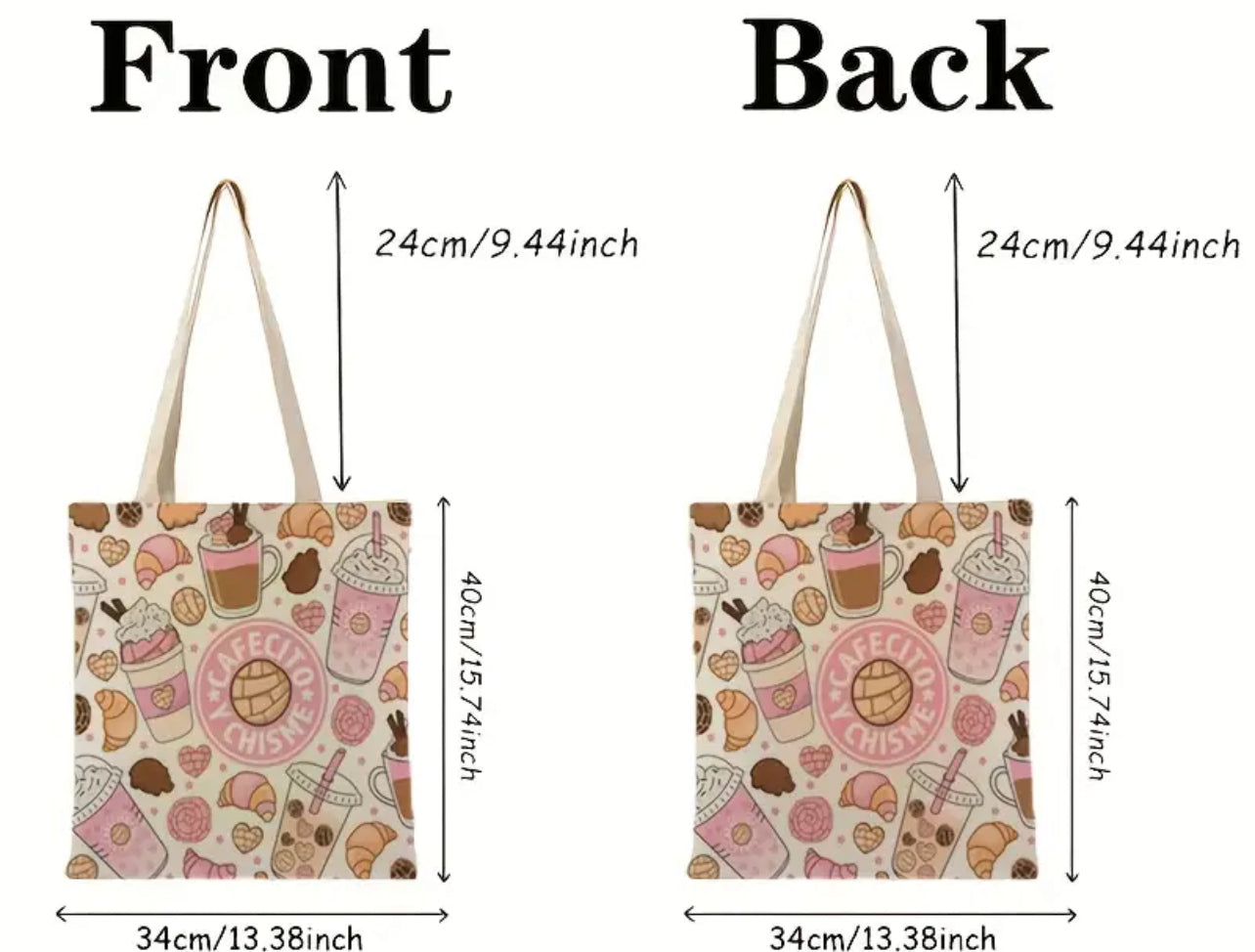 Cafecito Y Chisme Tote Bag