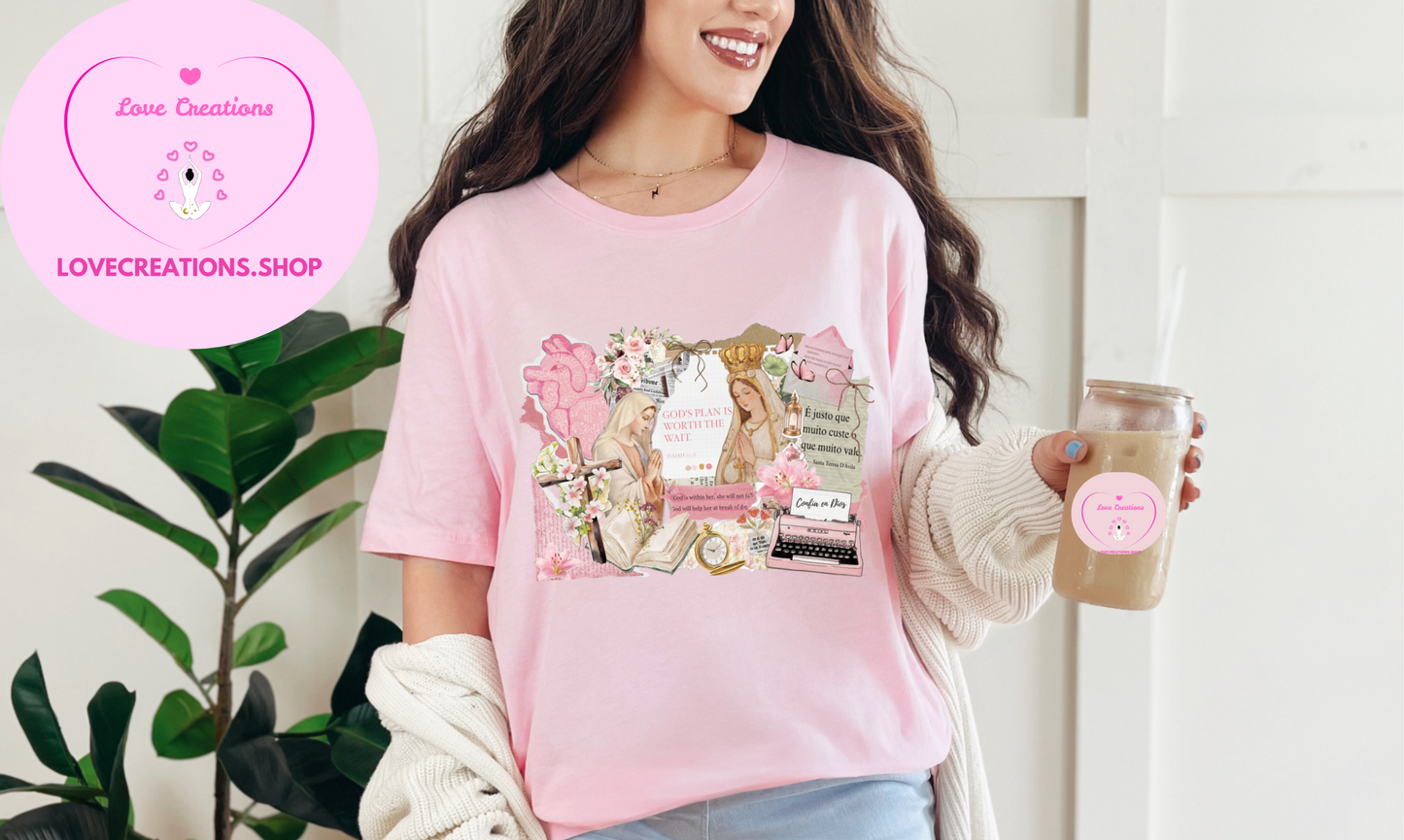 Our Lady Of Guadalupe Collage T-shirt