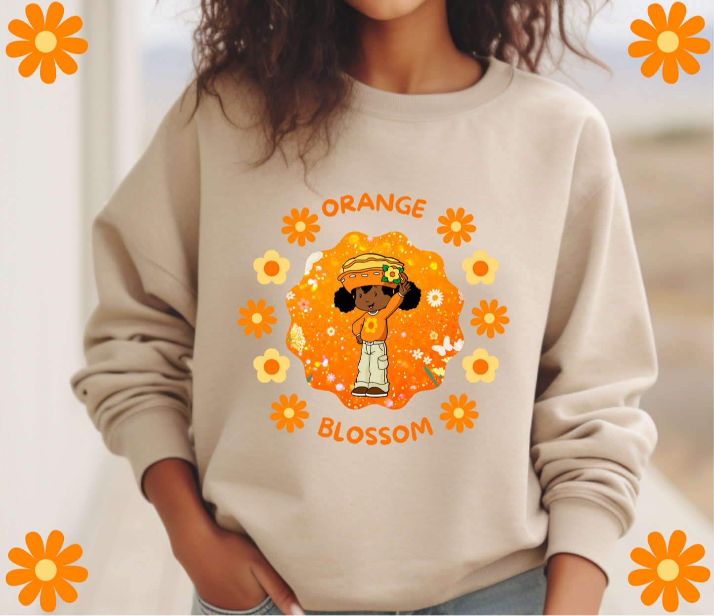 Orange Blossome Sweatshirt