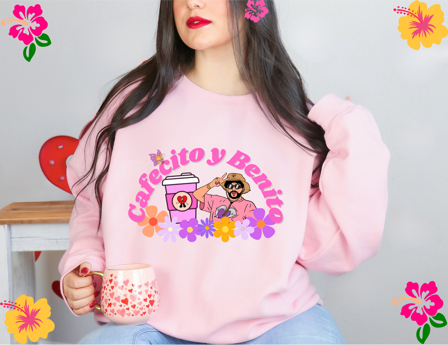 Cafecito Y Benito Sweatshirt