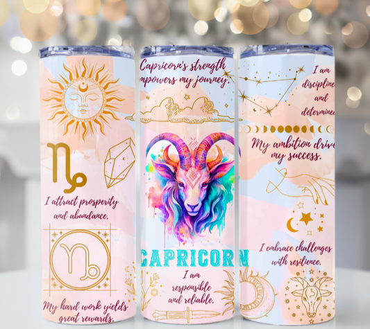 Capricorn Zodiac 20 oz Tumbler