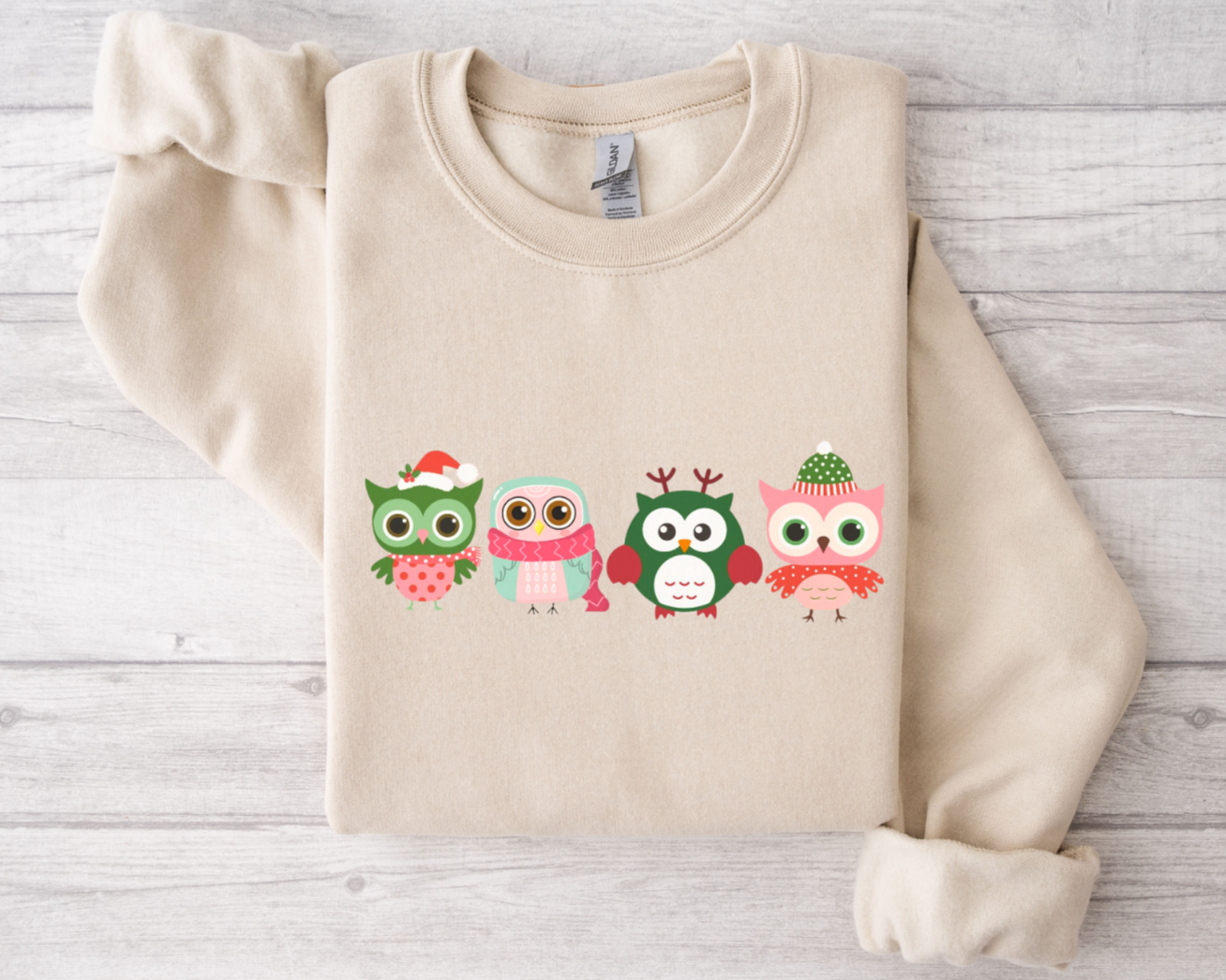 Christmas Owls Sweatshirt