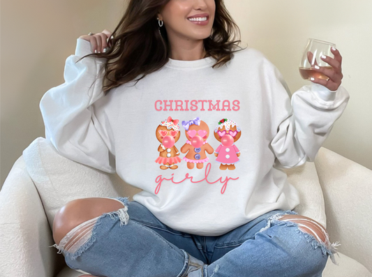 Christmas Girly Sweatshirt