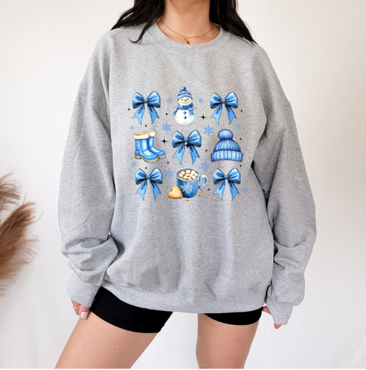 Coquette Snowman Sweatshirt