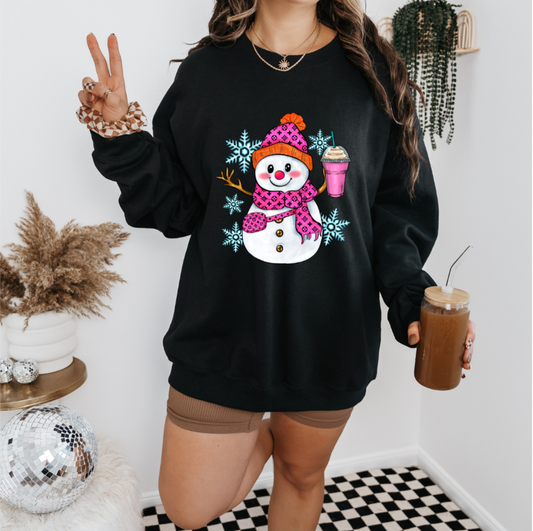 Cute Snowman Sweatshirt