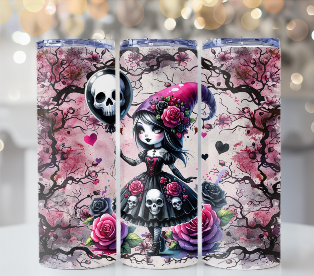 Fairy Gothic Girl 20 oz Tumbler