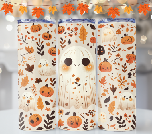 Fall Ghost 20 oz Tumbler