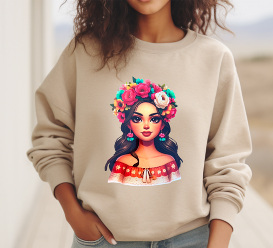 Flower Girl Sweatshirt