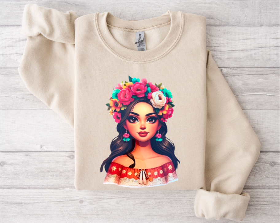 Flower Girl Sweatshirt