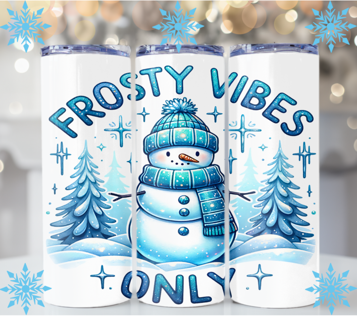 Frosty Vibes 20 oz Tumbler