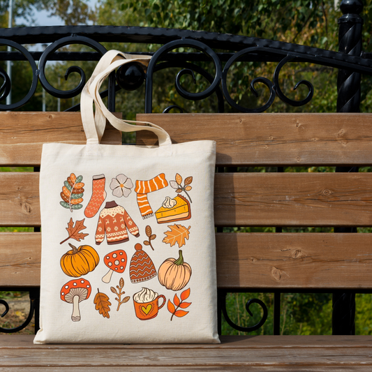 Fall Medley Tote Bag