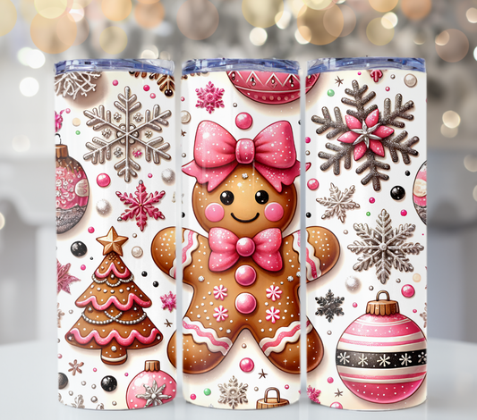 Gingerbread Girl 20 oz Tumbler