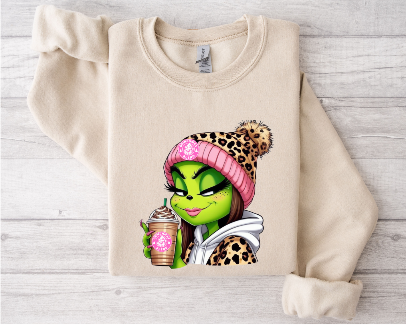 Grinch Babe Sweatshirt