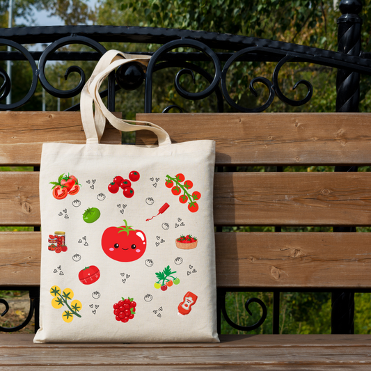 Happy Tomato Tote