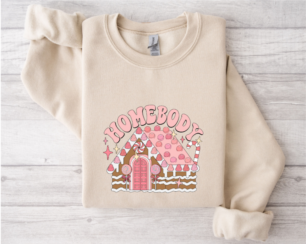 Homebody Gingerbread House Sweatshirt