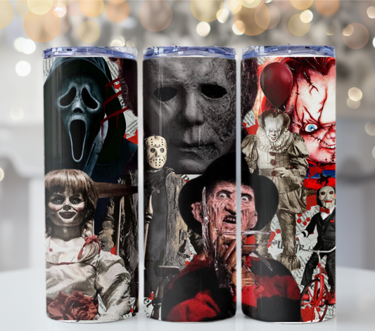 Horror Movie Characters 20 oz Tumbler