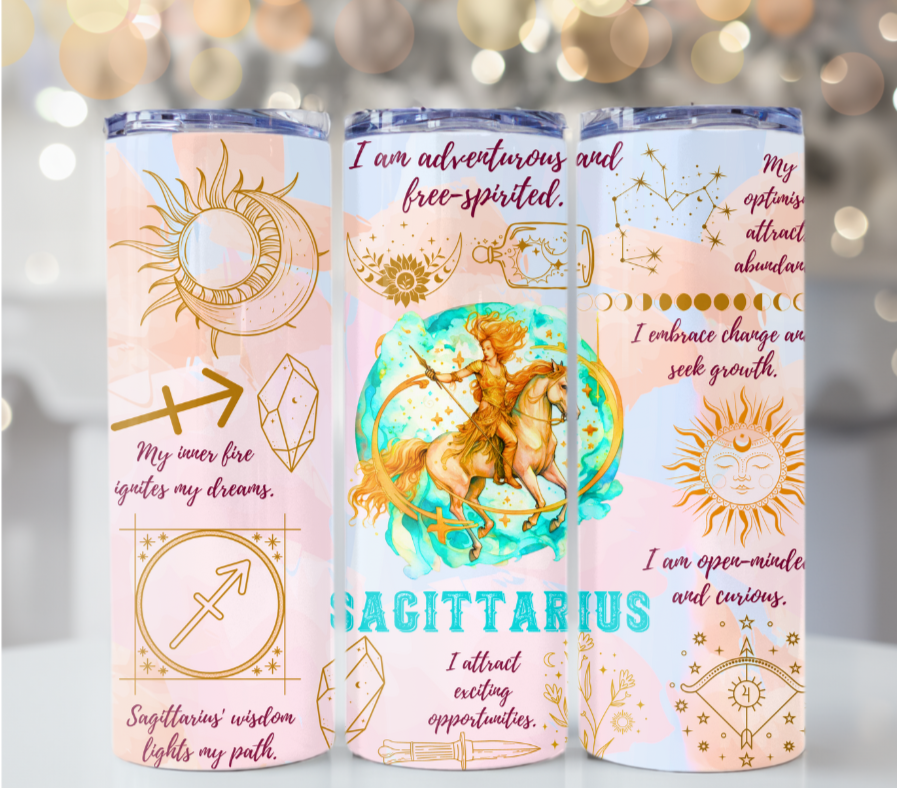 Sagittarius Zodiac Sign 20 oz Tumbler