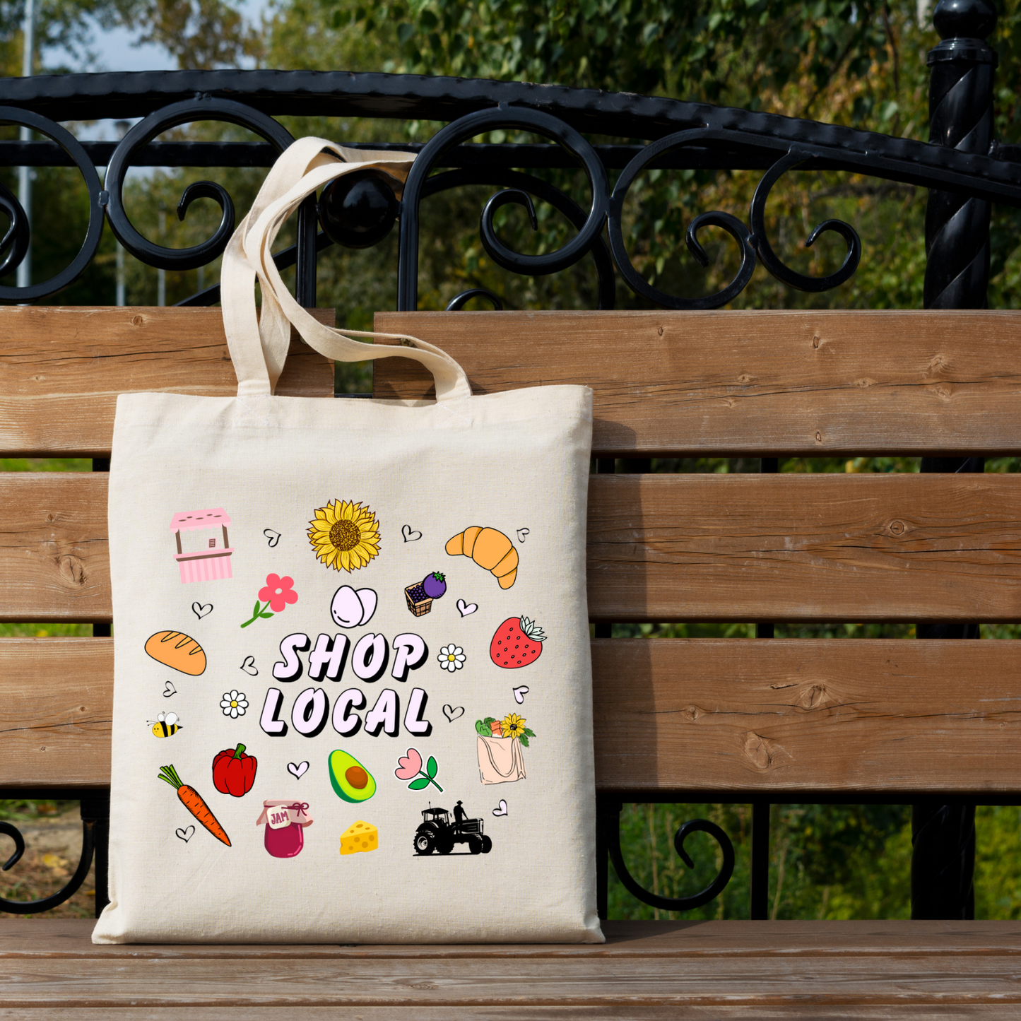 Shop Local Tote Bag