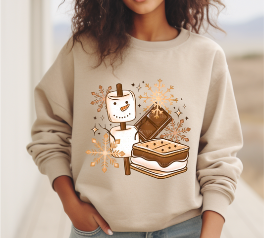 Snowman Smore Sweatshirt