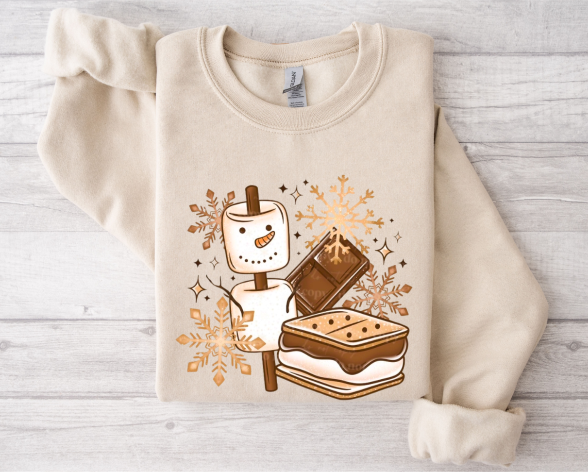 Snowman Smore Sweatshirt