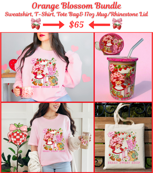 Strawberry Shortcake Berry Sweet Shop Sweatshirt