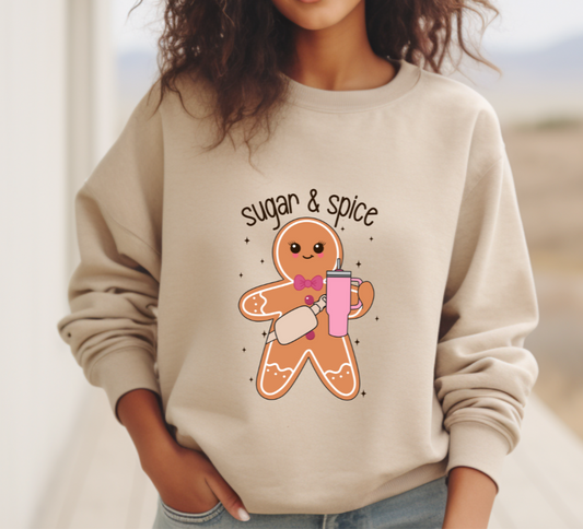 Sugar & Spice Gingerbread Sweatshirt