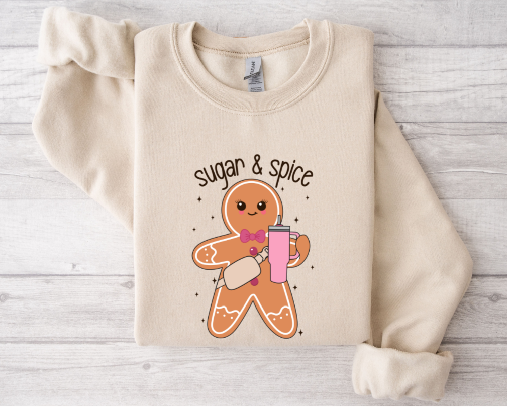 Sugar & Spice Gingerbread Sweatshirt