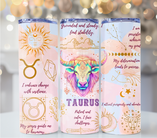 Taurus Zodiac Sign 20 oz Tumbler