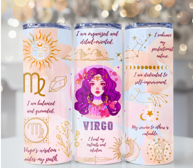 Virgo Zodiac Sign 20 oz Tumbler