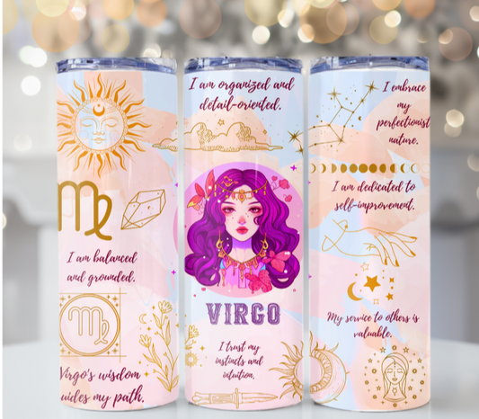 Virgo Zodiac Sign 20 oz Tumbler