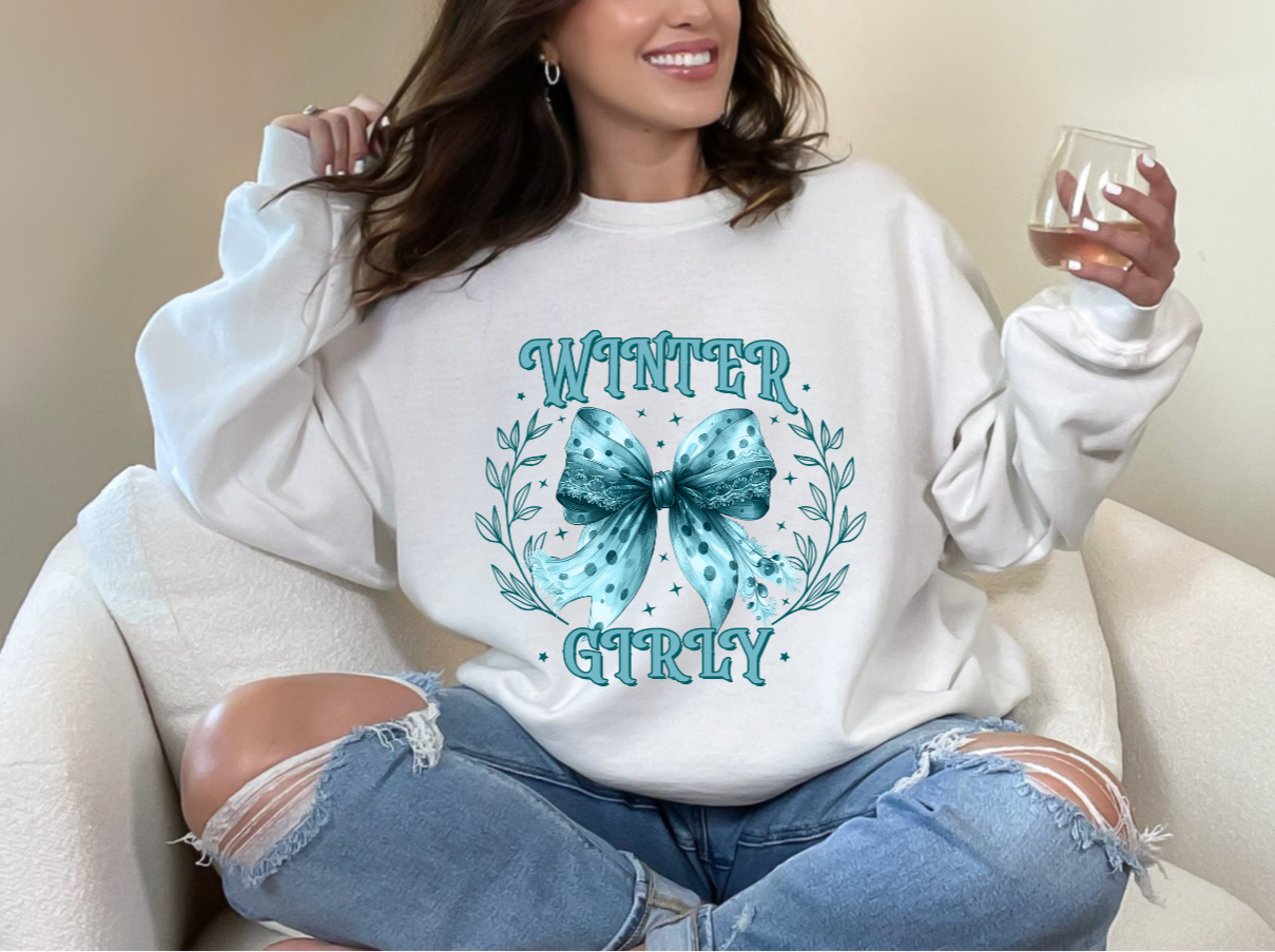 Winter Girly Sweatshirt